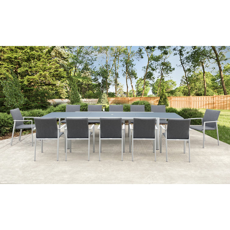 Outdoor dining discount set for 12